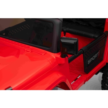 Auto na akumulator Extreme Sport 4x4 Zmienna Wielkość Czerwony SX2539.CR